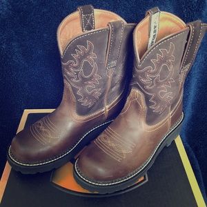 ARIAT Fat Baby Boots Brown Size 7